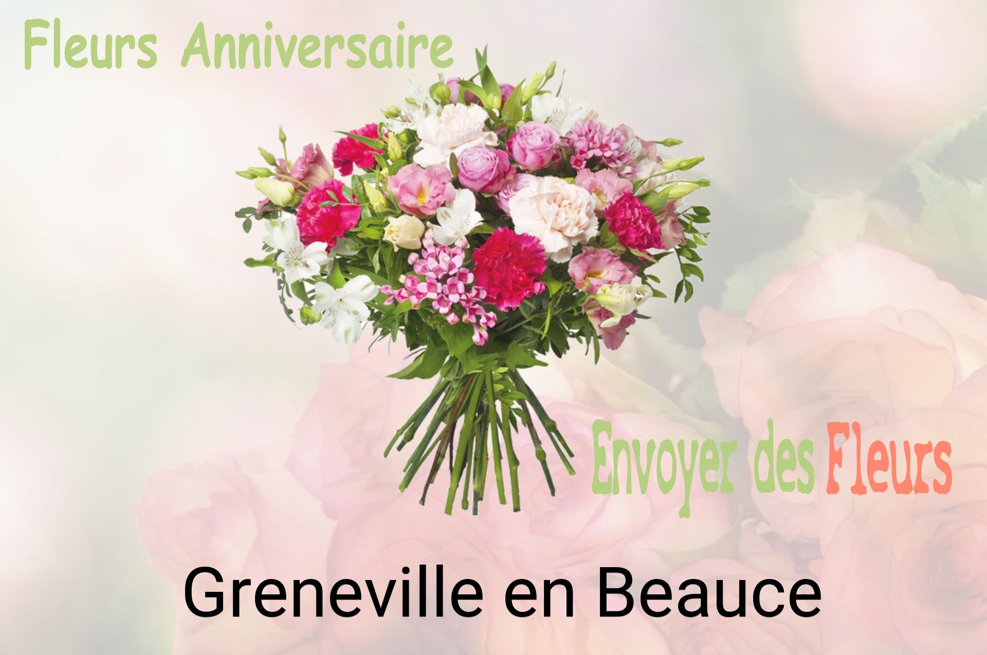 Bouquet de fleurs d’anniversaire livré à Greneville-en-Beauce